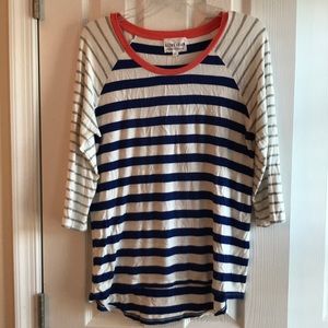 Olive & Oak striped top